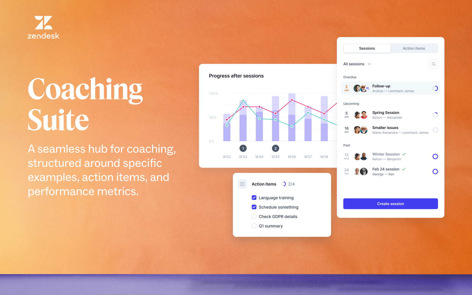 screenshot of Zendesk QA